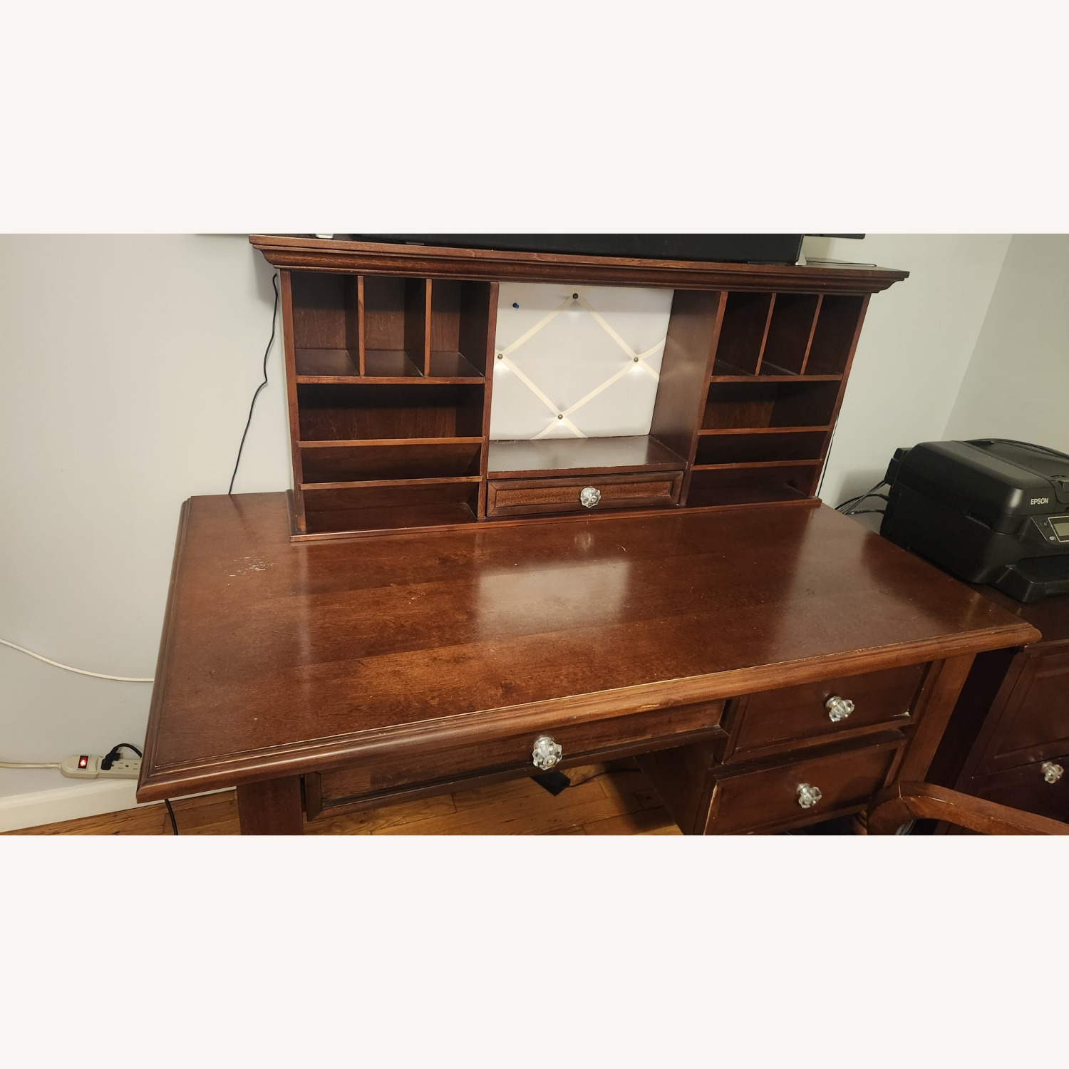 Bob's Discount Furniture Desk, Hutch - image-3