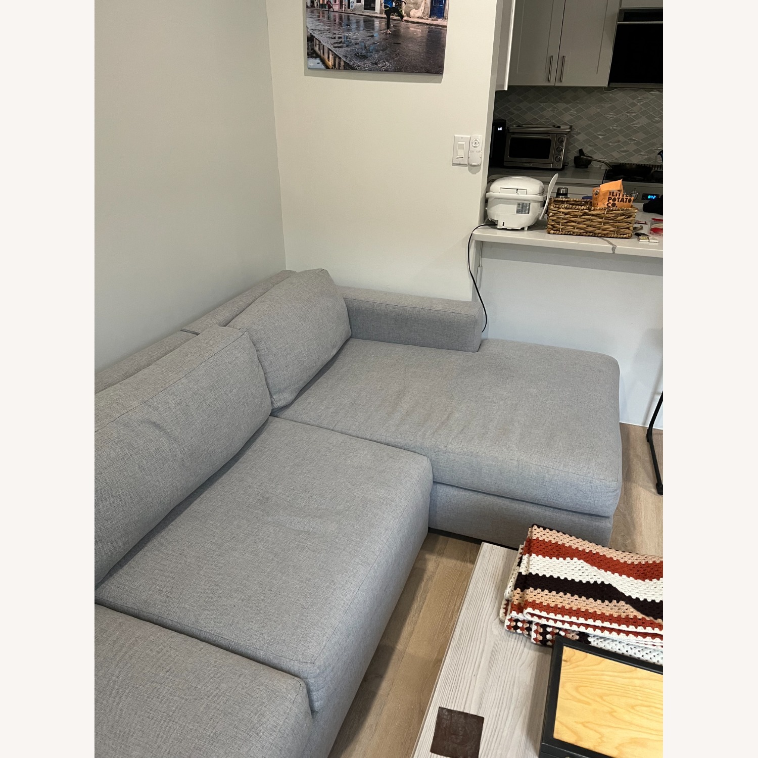 West Elm Urban 2-Piece Chaise Sectional - image-4