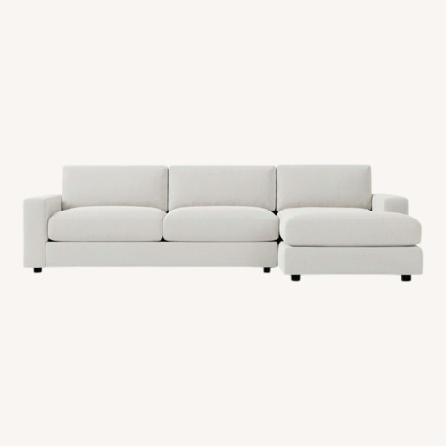 Used West Elm Urban 2-Piece Chaise Sectional for sale on AptDeco