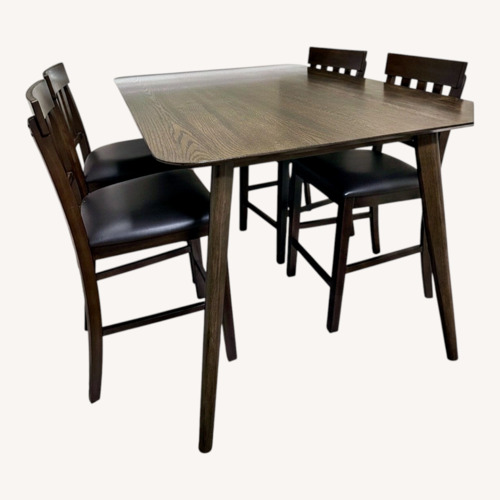 Used Dark Brown Wood Dining Sets for sale on AptDeco