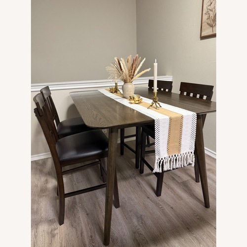 Used Dark Brown Wood Dining Sets for sale on AptDeco
