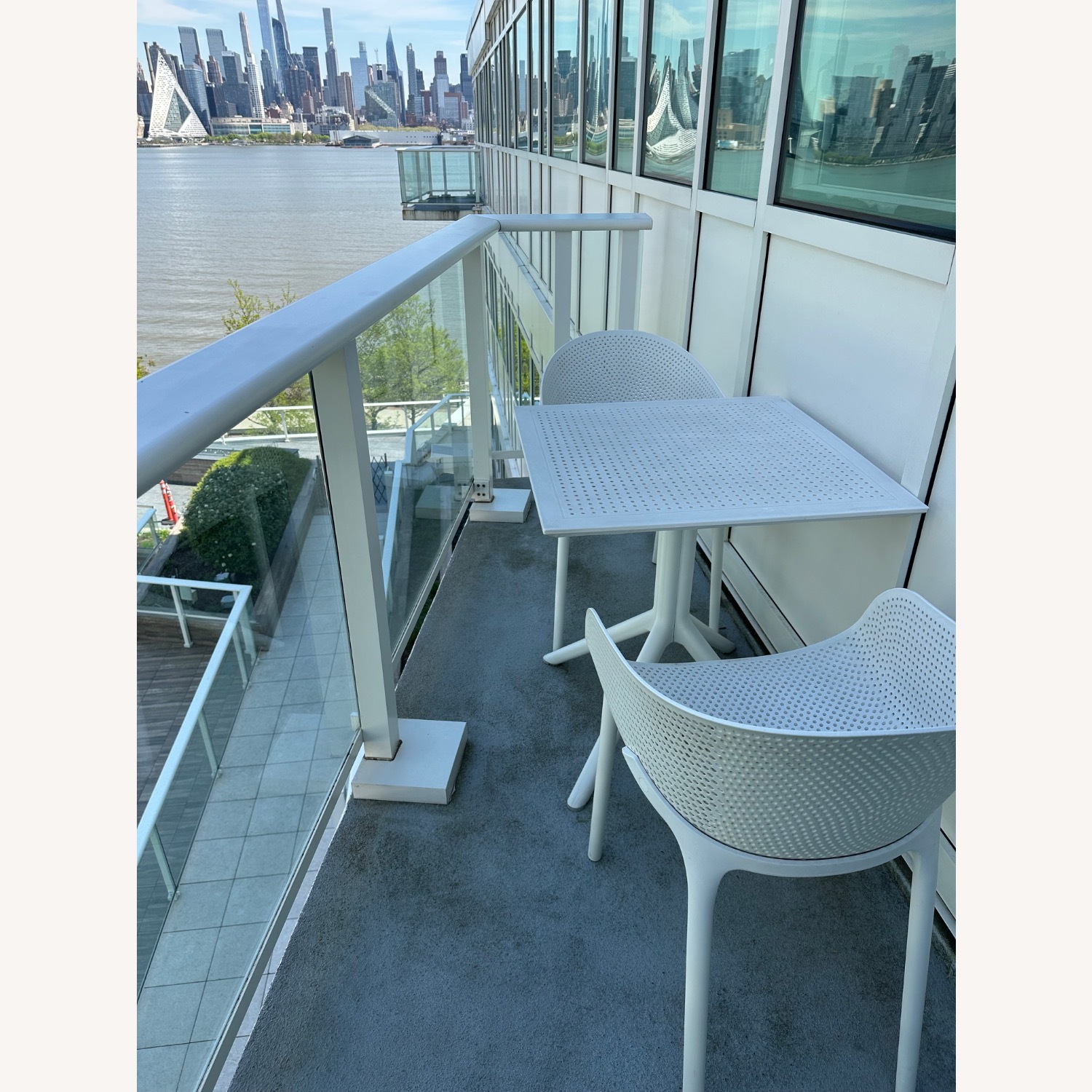 Wayfair White Patio Furniture Set - image-1