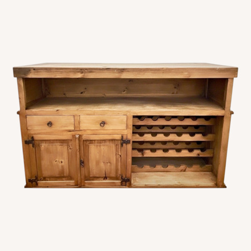 Used Natural Wood Bar for sale on AptDeco