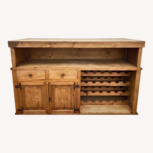 Used Natural Wood Bar for sale on AptDeco
