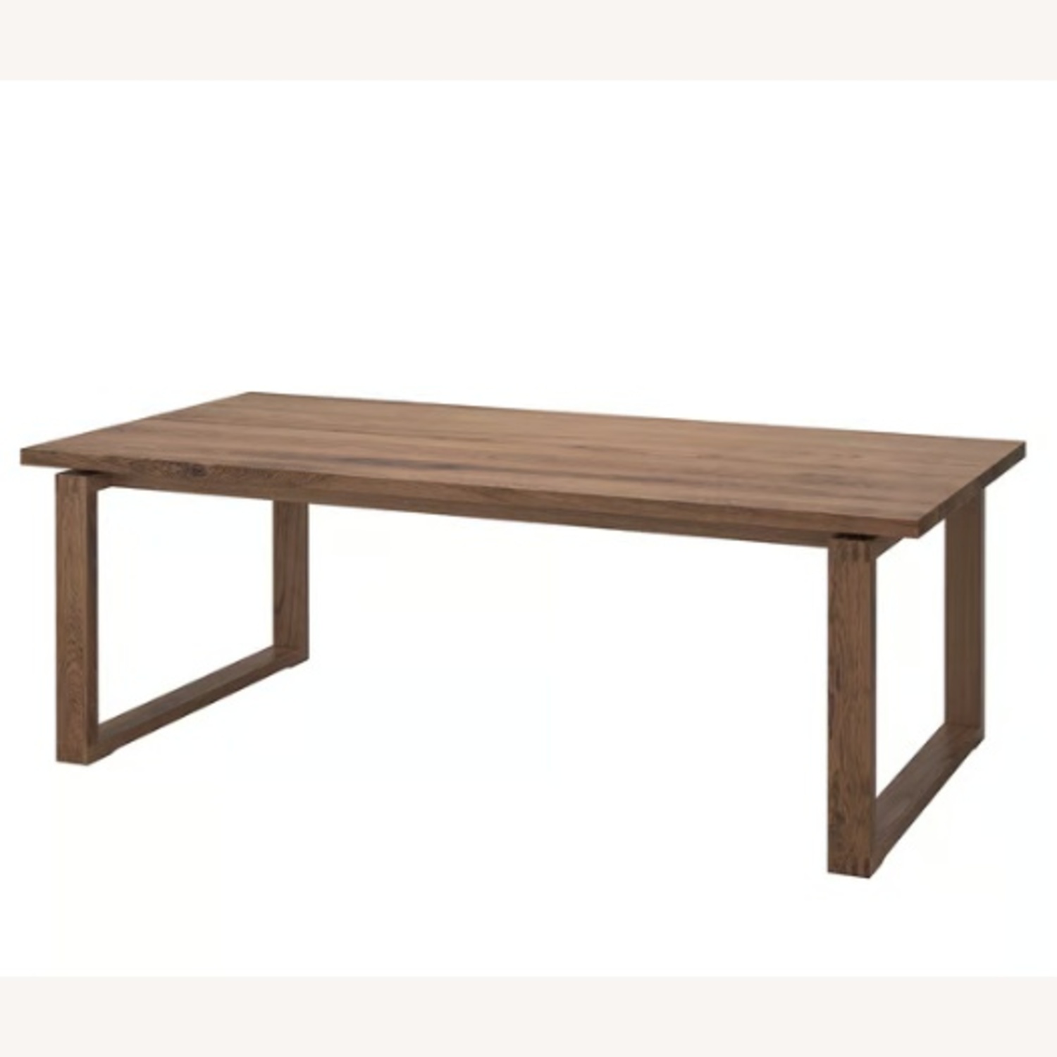 IKEA Light Gray Wood Dining Table - image-4