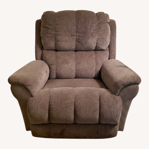 Used La-Z-Boy Neal Dark Gray Fabric Recliner for sale on AptDeco