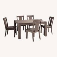 Bob's Discount Furniture Light Gray Dining Set