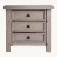 Bob's Discount Furniture Light Gray Side Table