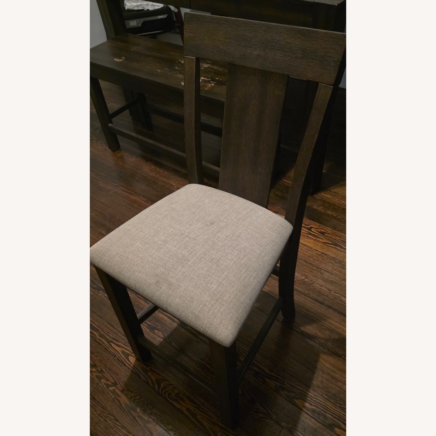 Bob's Discount Furniture Summit Dark Brown Dining Set - image-6