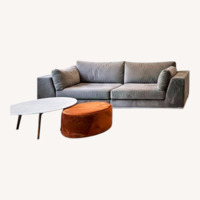 Modern Oversized Sofa 98” Designer Style Couch