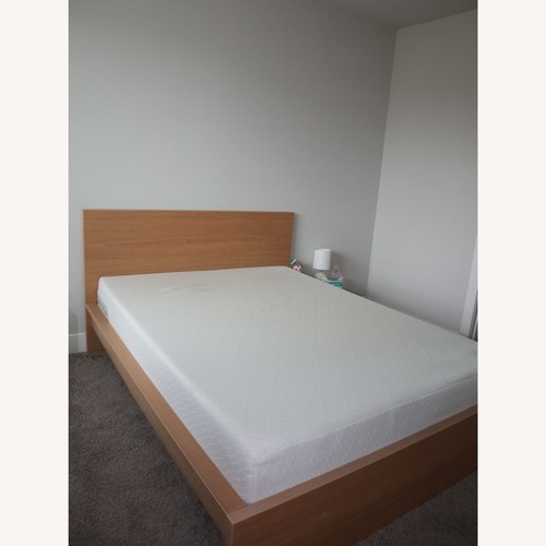 Used IKEA MALM Bed Frame Queen Size for sale on AptDeco