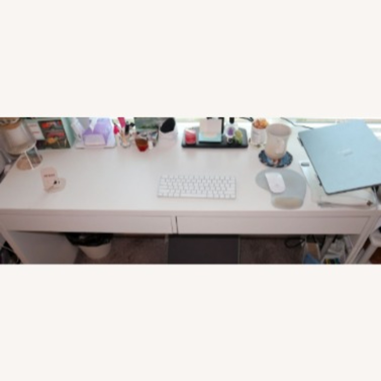 IKEA Micke White Desk - image-1