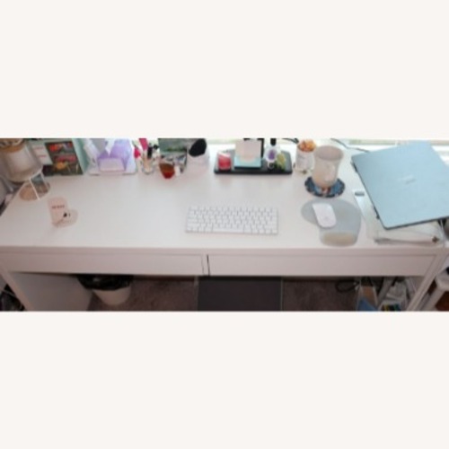 Used IKEA Micke White Desk for sale on AptDeco