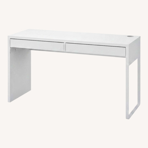 Used IKEA Micke White Desk for sale on AptDeco