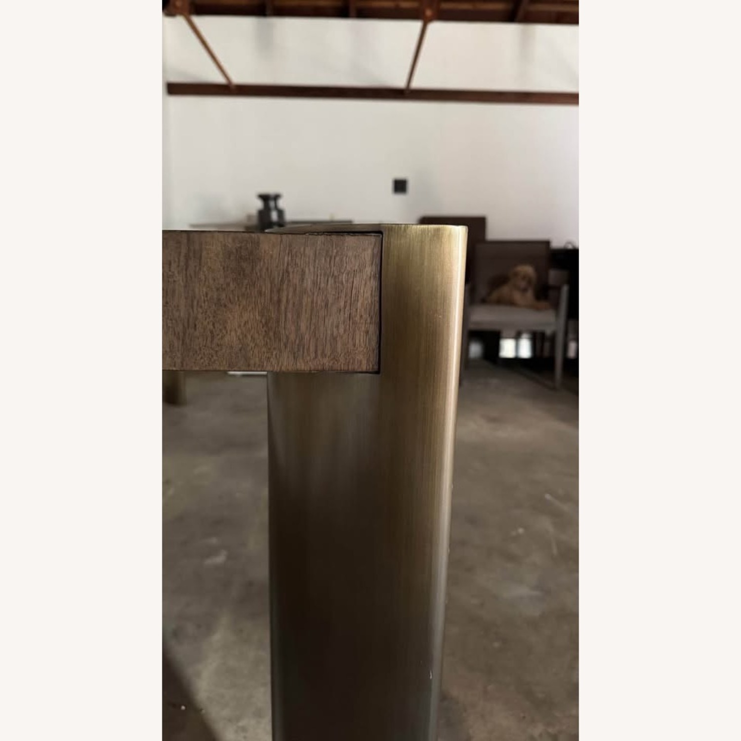 Bernhardt Dark Brown Wood Dining Table - image-6