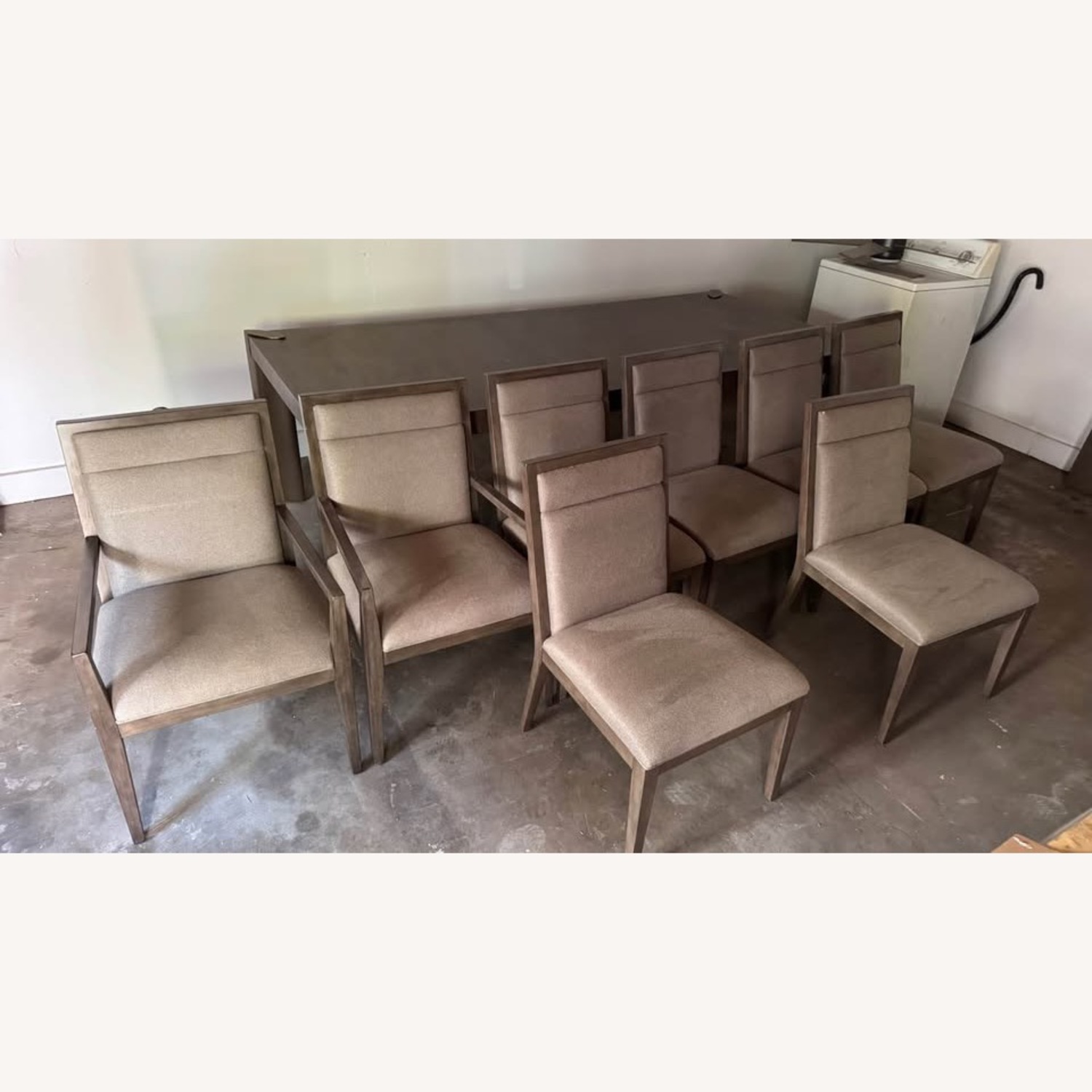 Bernhardt Dark Brown Wood Dining Table - image-7