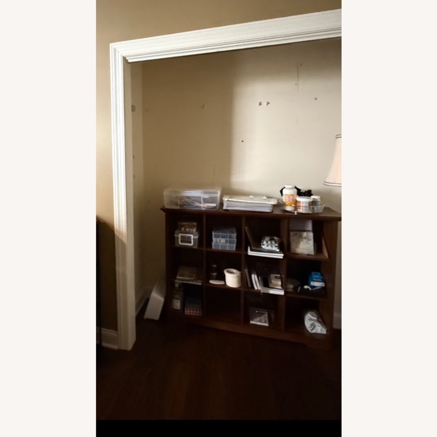 Amazon Dark Brown Wood Bookcase - image-5