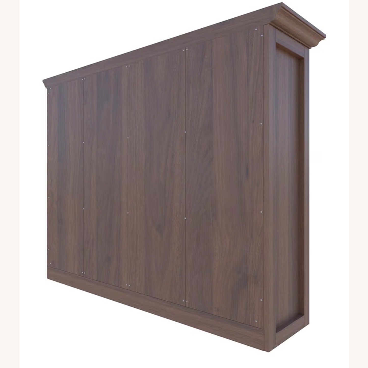 Amazon Dark Brown Wood Bookcase - image-3