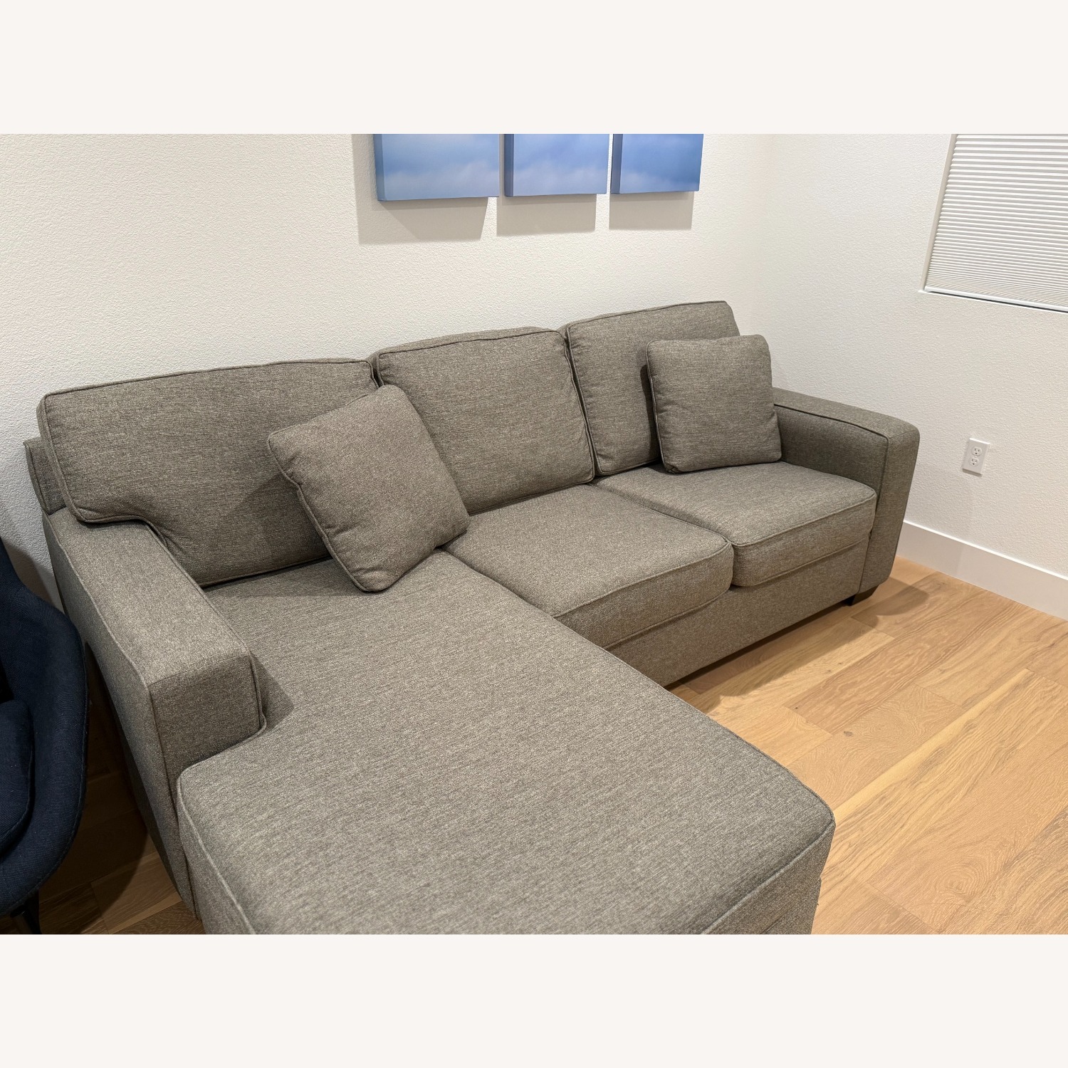 Scandinavian Designs Dark Gray Sleeper Sofa - image-5