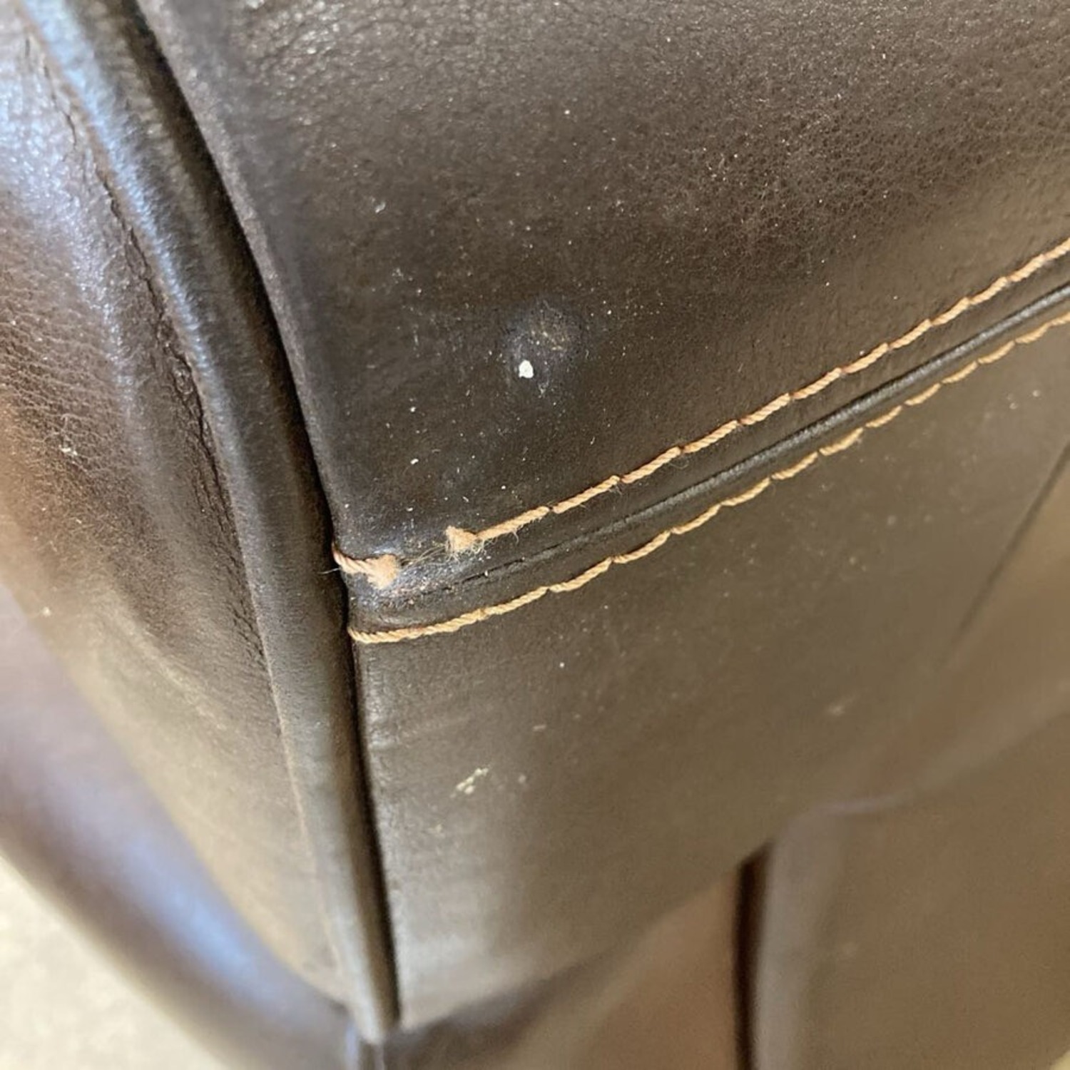 Divani Chateau D'ax Leather Roll-Arm Chair - image-12