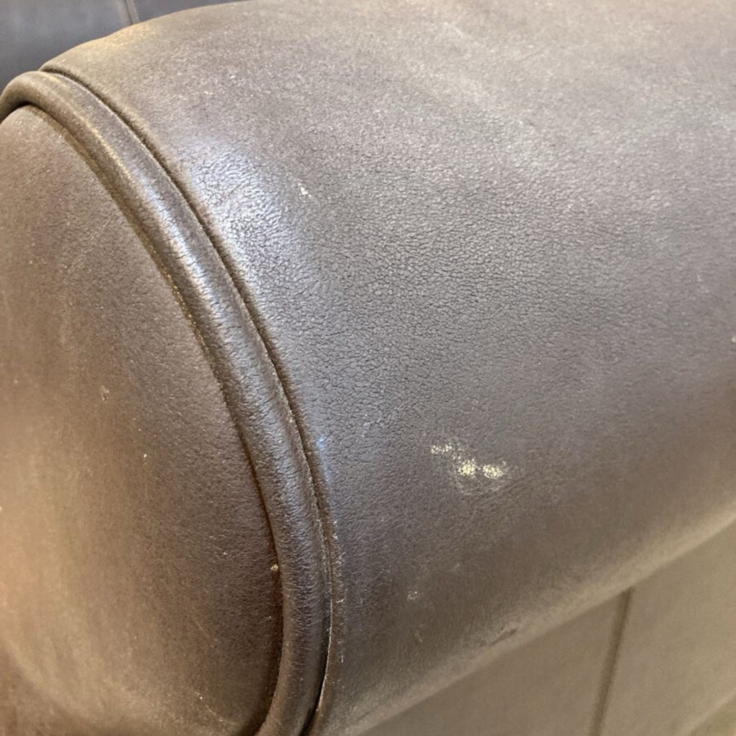 Divani Chateau D'ax Leather Roll-Arm Chair - image-13