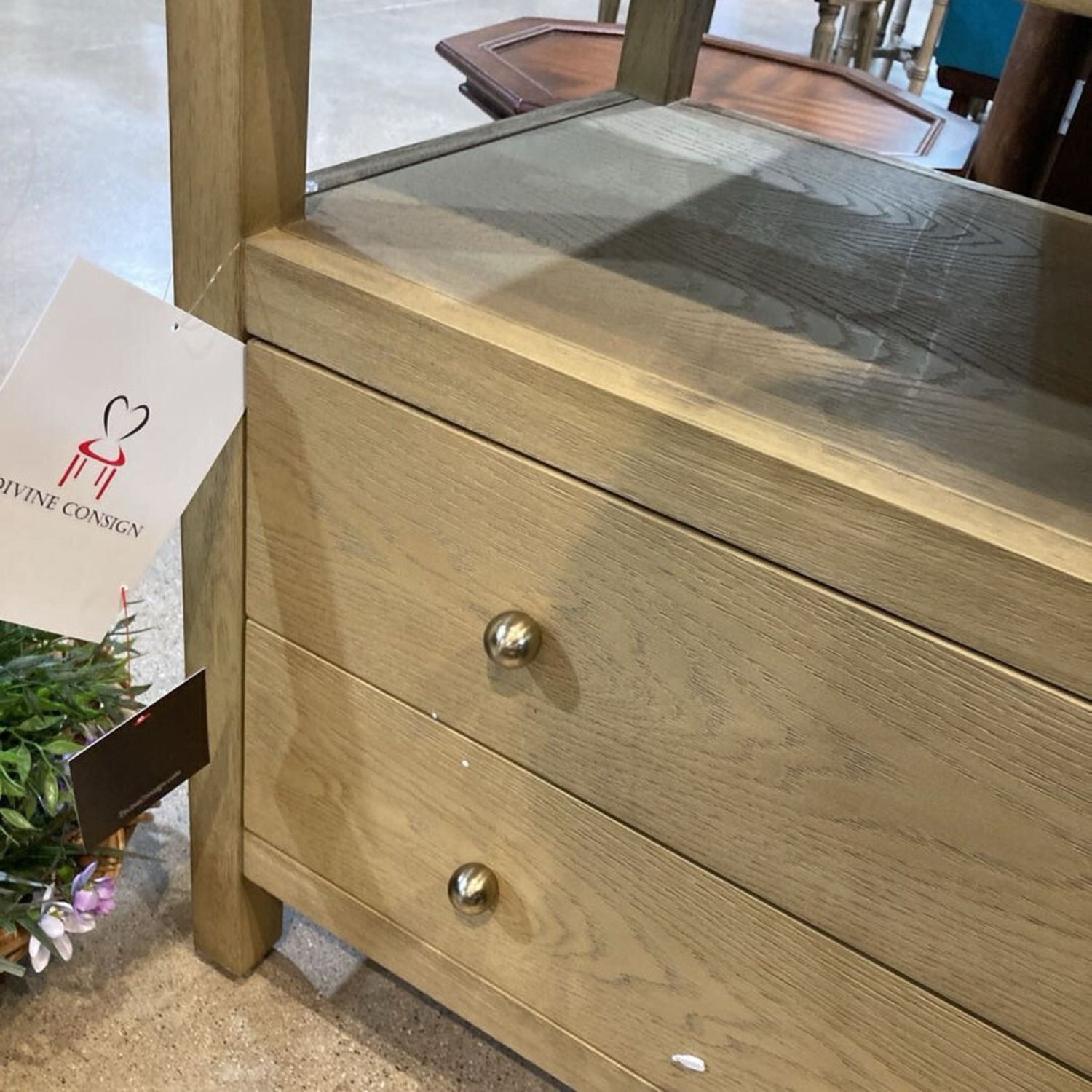 Celine 2-Drawer Nightstand Light Oak - image-12