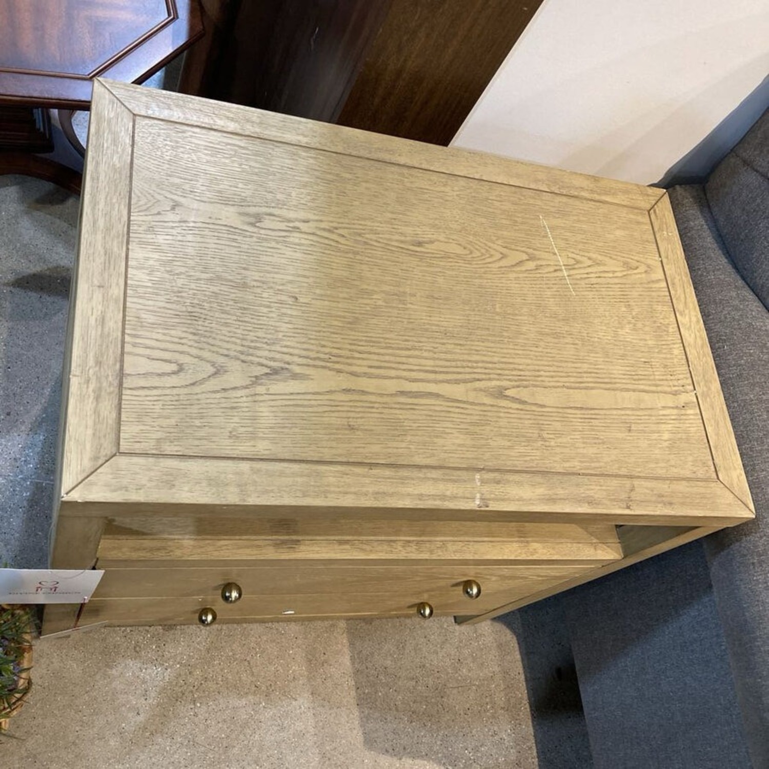 Celine 2-Drawer Nightstand Light Oak - image-4