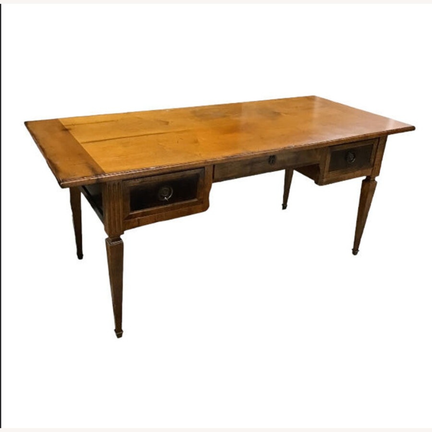 Milling Road Italian Provincial Writing Desk - image-1
