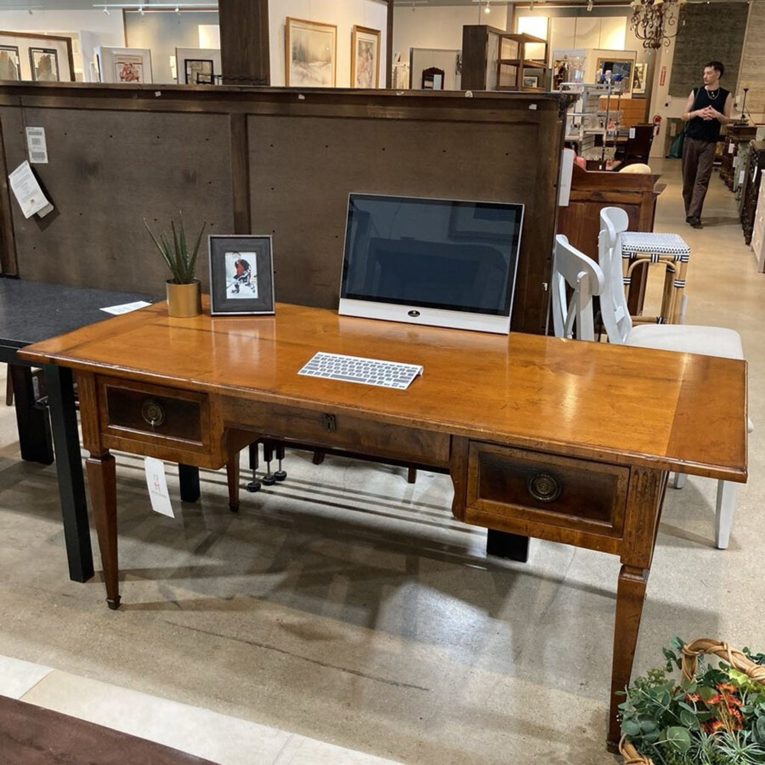 Milling Road Italian Provincial Writing Desk - image-3