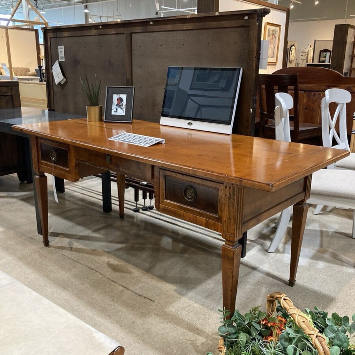 Milling Road Italian Provincial Writing Desk - image-2