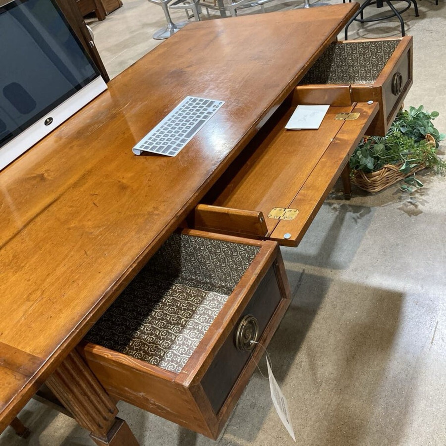 Milling Road Italian Provincial Writing Desk - image-14