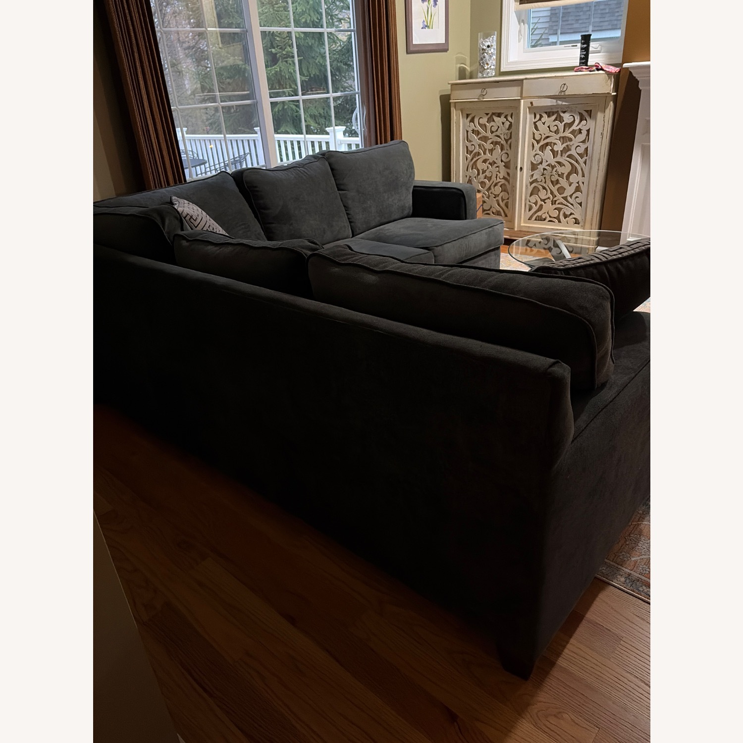 Blue 2 Piece Sectional - image-4