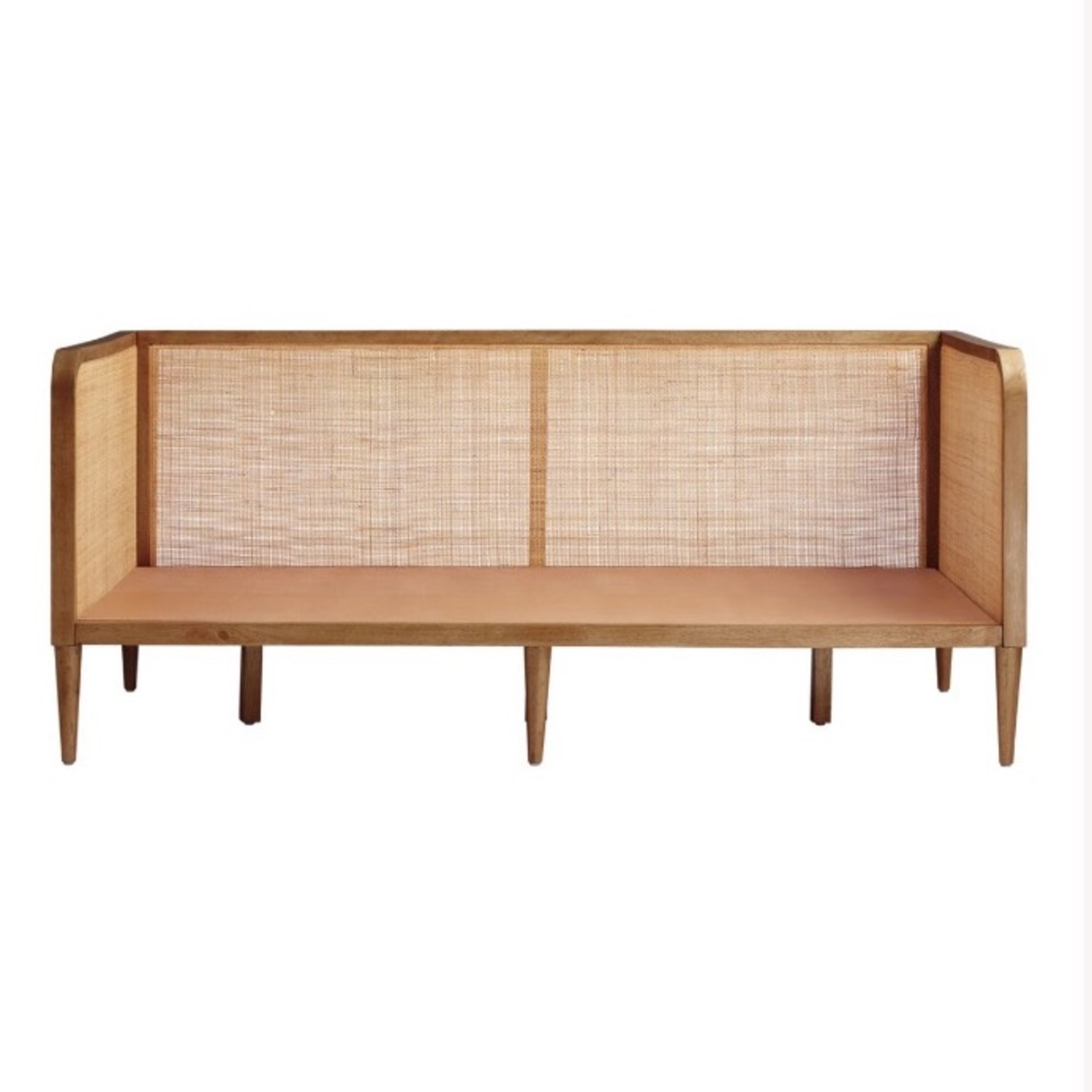 World Market Kira Rattan Cane Bed - image-3
