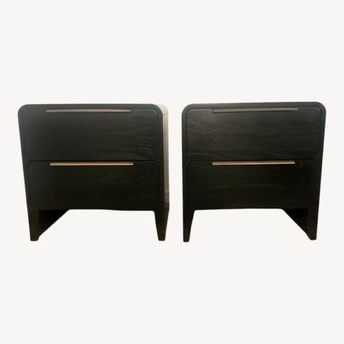 Used Black Wood Nightstands for sale on AptDeco