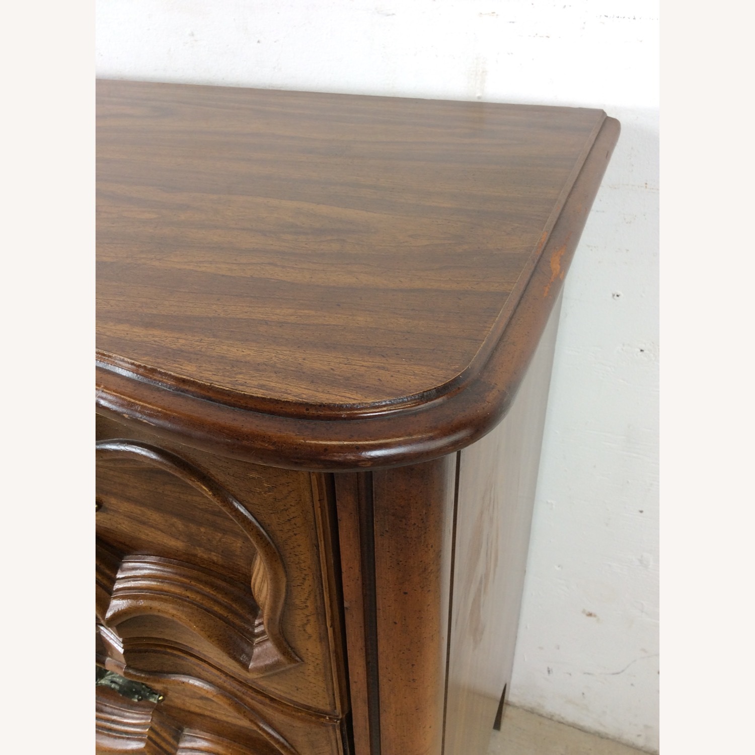 Mid Century French Provincial Style Lowboy Dresser - image-9
