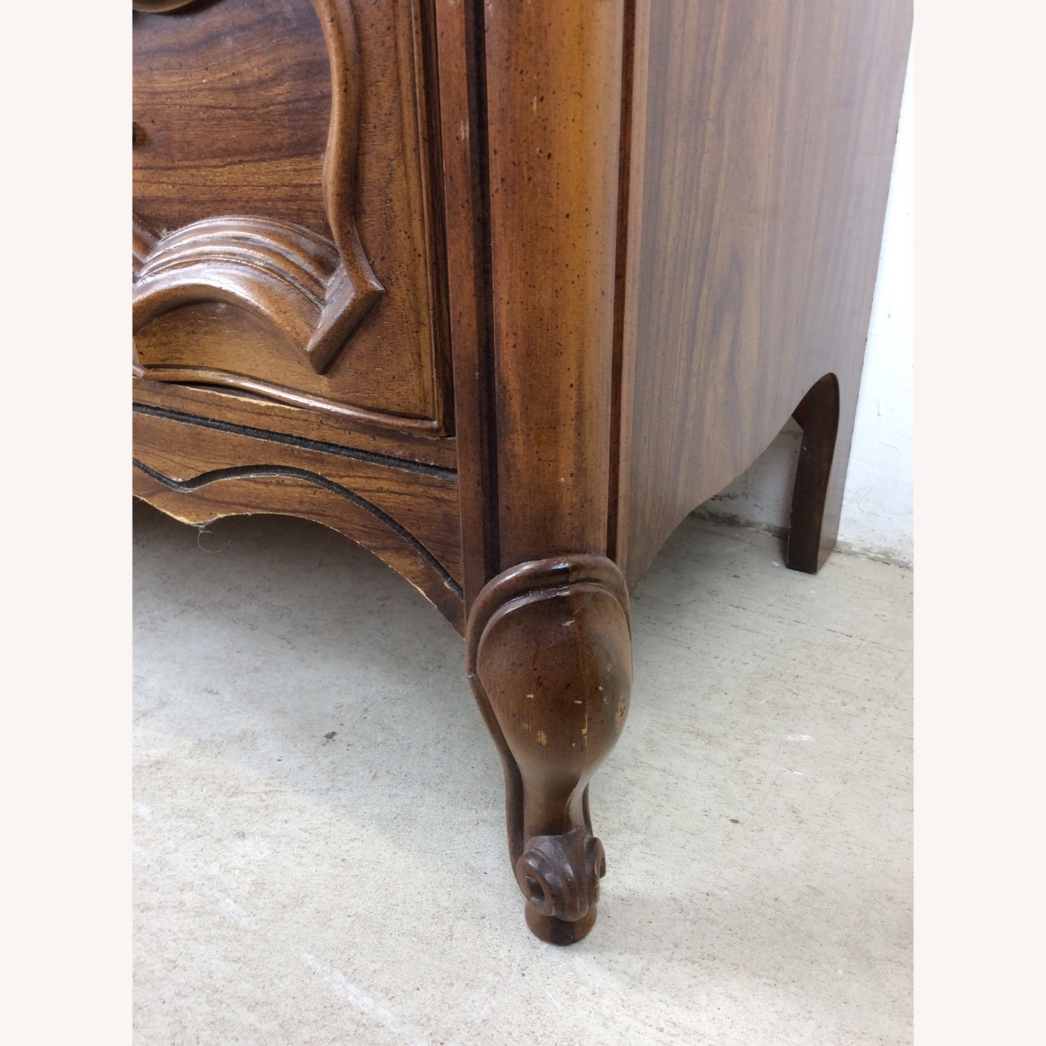 Mid Century French Provincial Style Lowboy Dresser - image-10