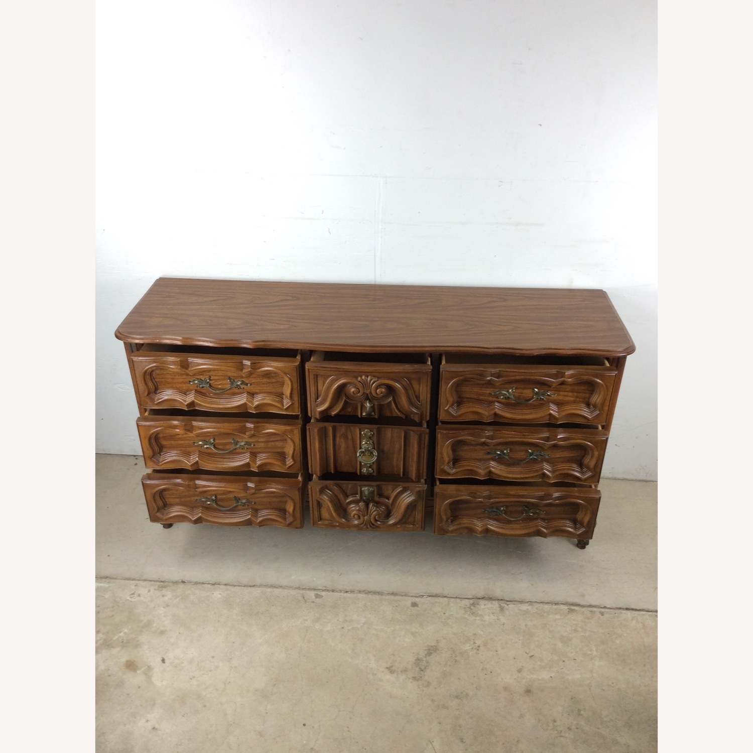 Mid Century French Provincial Style Lowboy Dresser - image-20