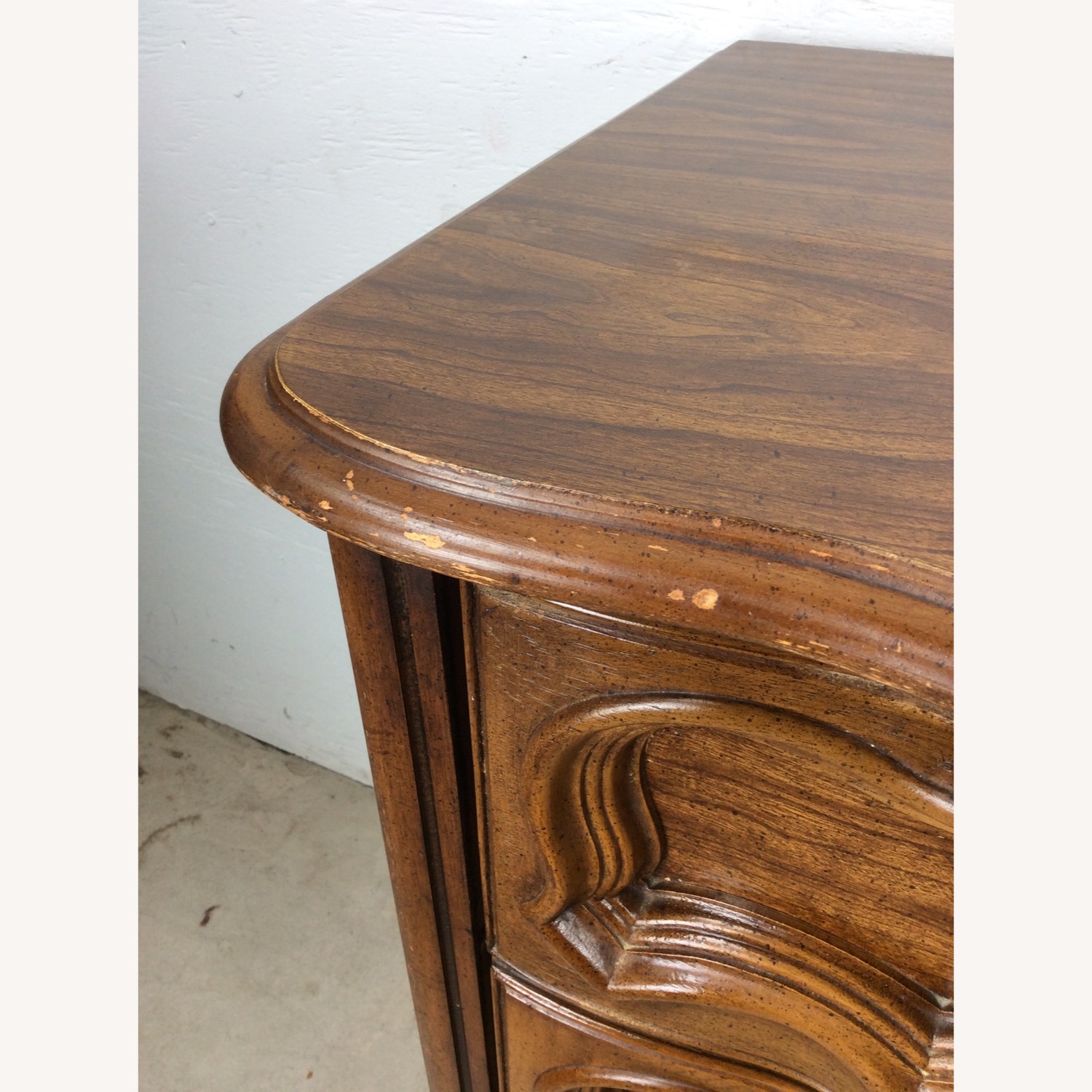 Mid Century French Provincial Style Lowboy Dresser - image-8