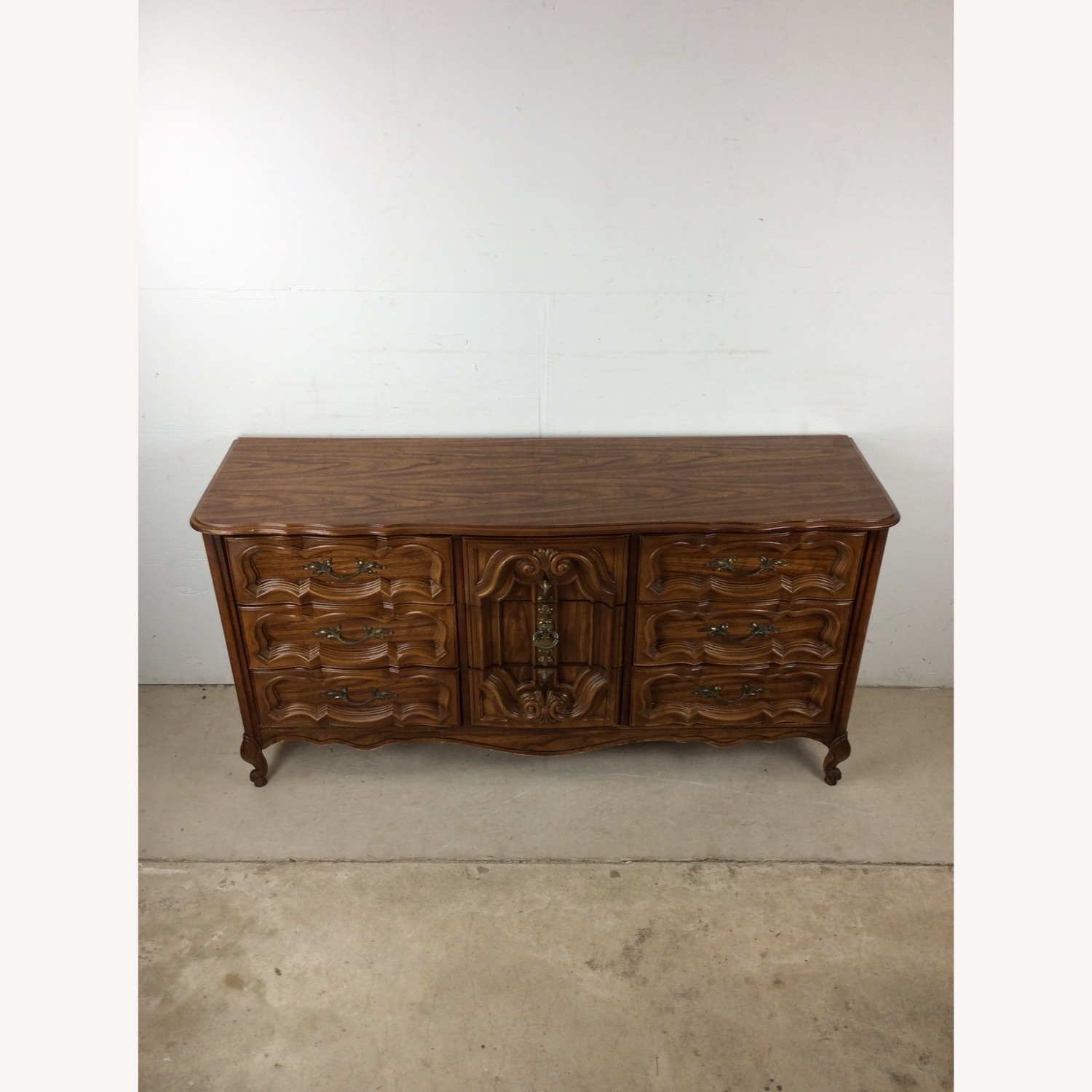 Mid Century French Provincial Style Lowboy Dresser - image-3