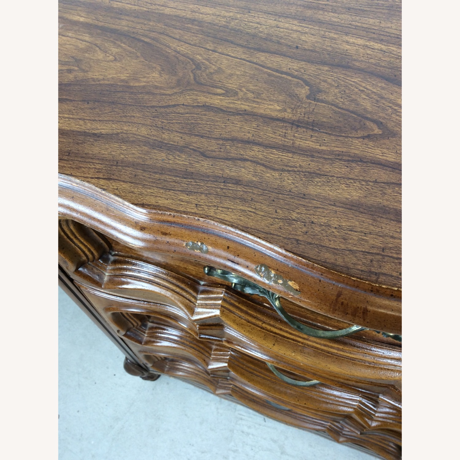 Mid Century French Provincial Style Lowboy Dresser - image-6