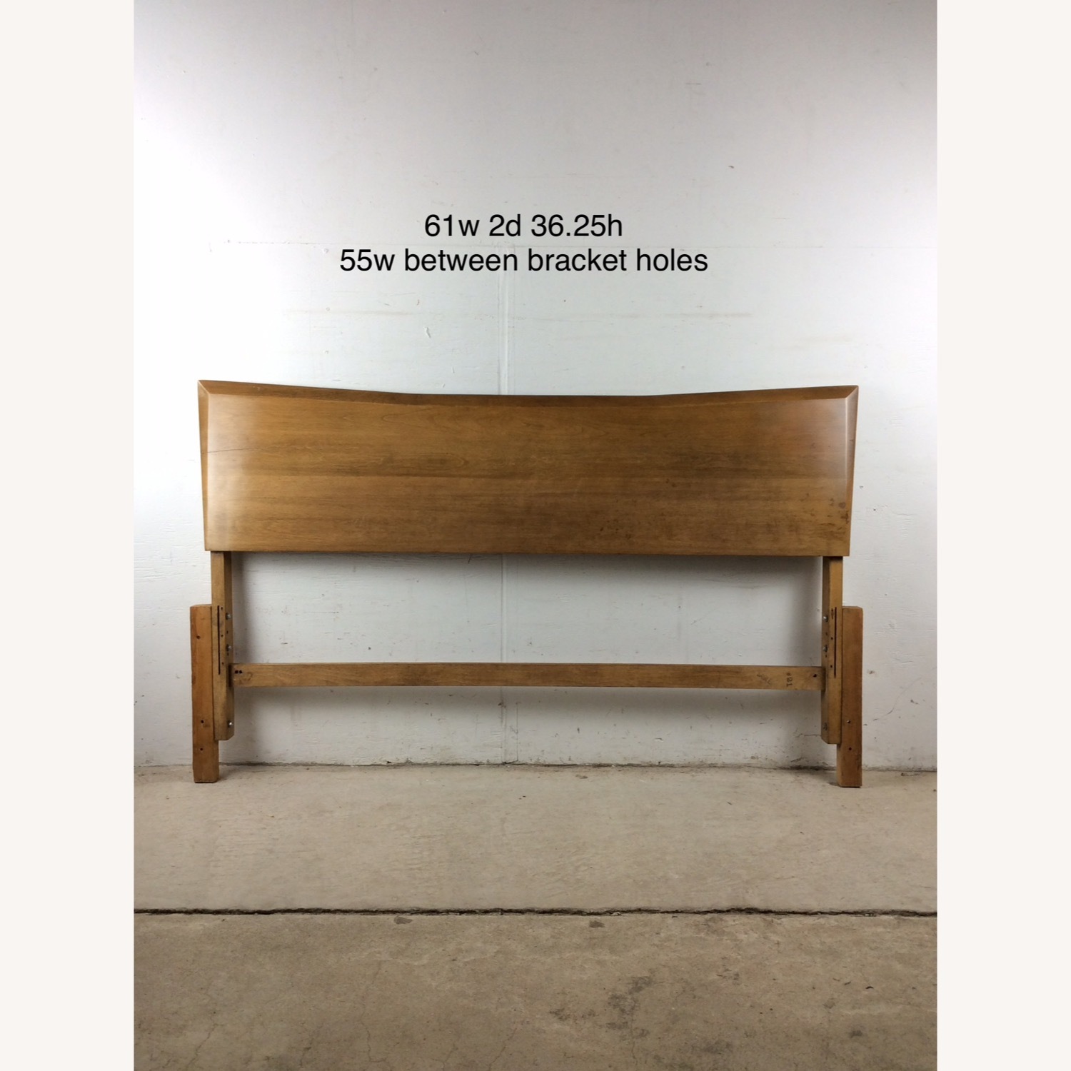 Heywood Wakefield Natural Wood Full Size Headboard - image-20