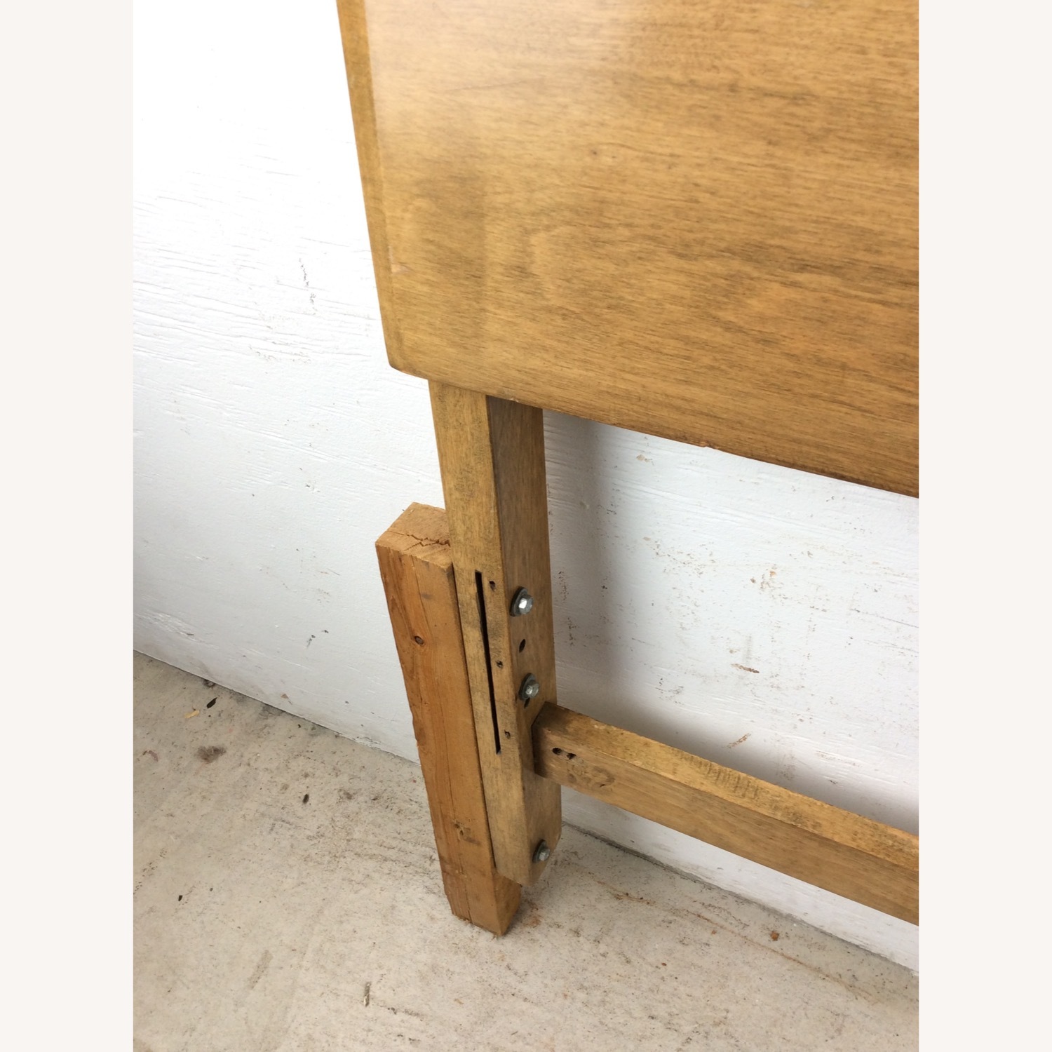 Heywood Wakefield Natural Wood Full Size Headboard - image-10