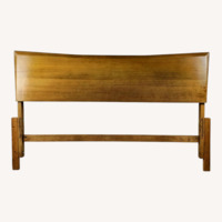 Heywood Wakefield Natural Wood Full Size Headboard