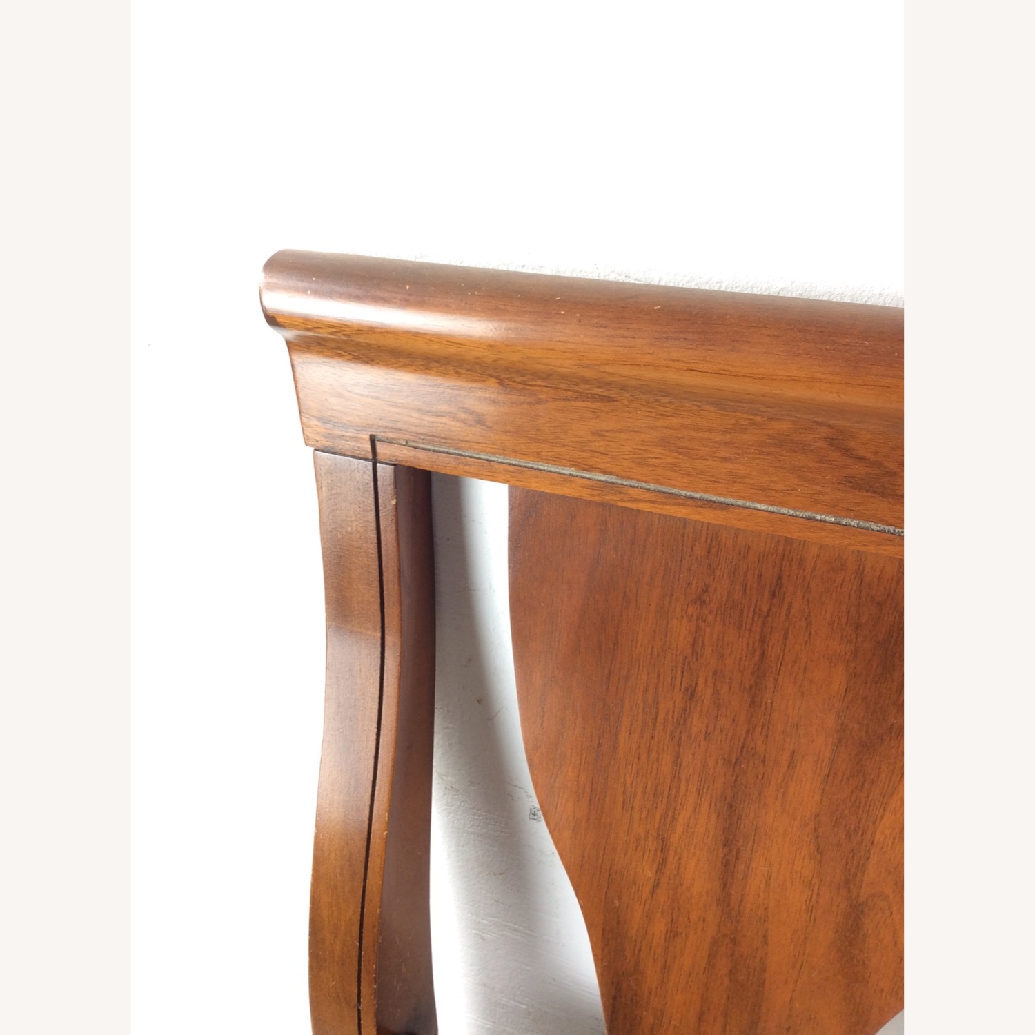 Mid Century Full Size Headboard with Bentwood - image-4