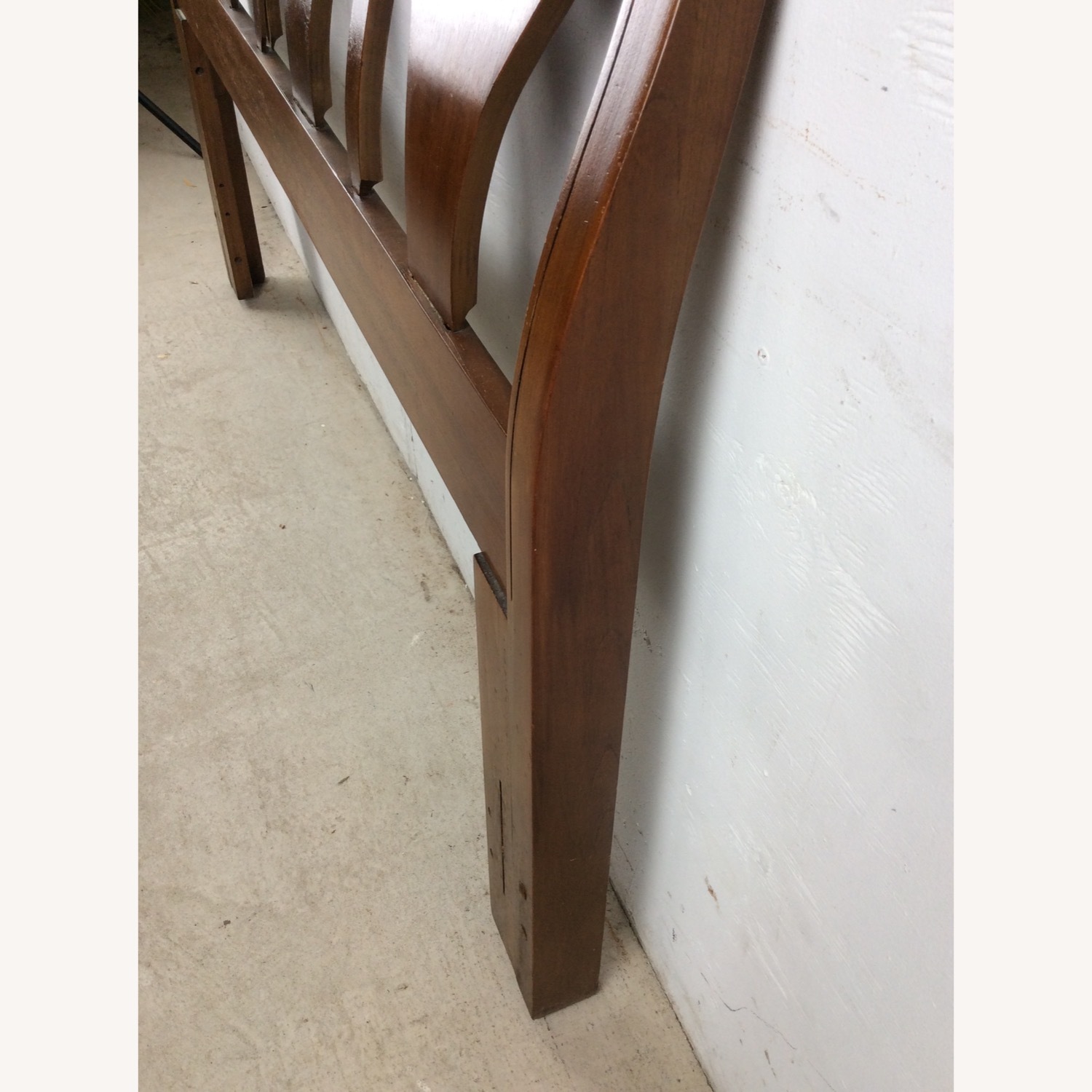 Mid Century Full Size Headboard with Bentwood - image-16