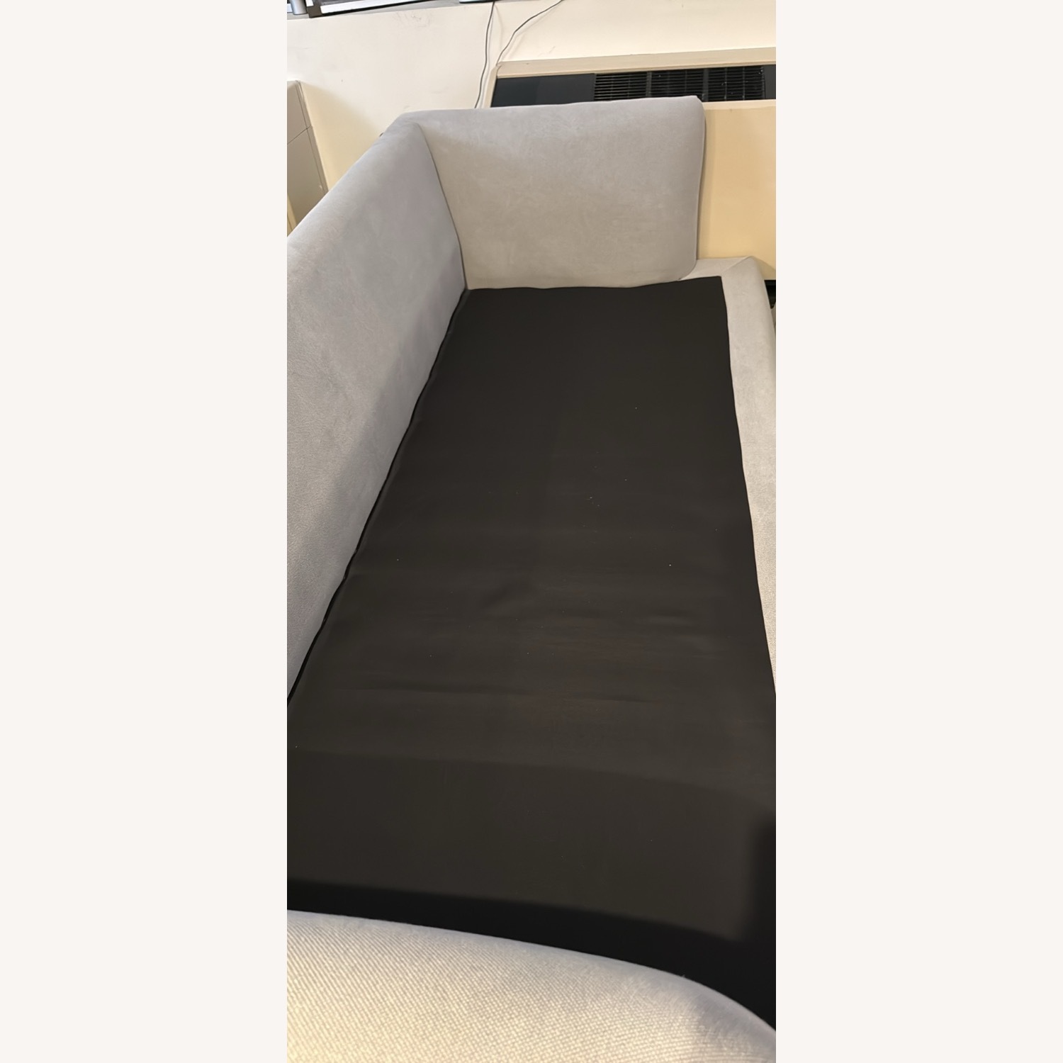 West Elm Haven Storm Gray Sofa 82” - image-4