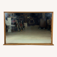 Mid Century Wall Mirror by Heywood Wakefield