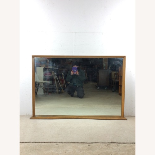 Used Mid Century Wall Mirror by Heywood Wakefield for sale on AptDeco