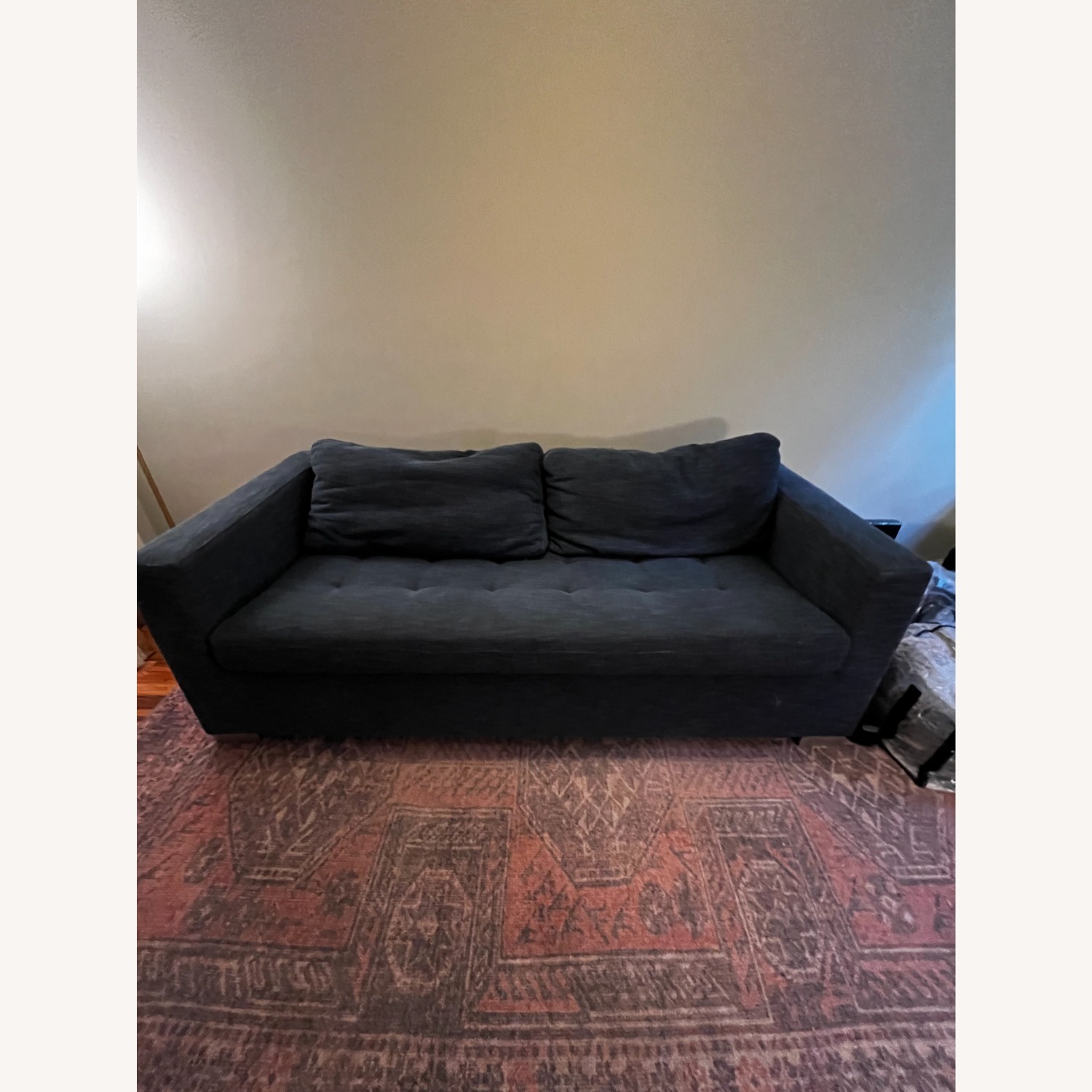 Article Soma 82" Sofa Bed - Midnight Blue - image-3