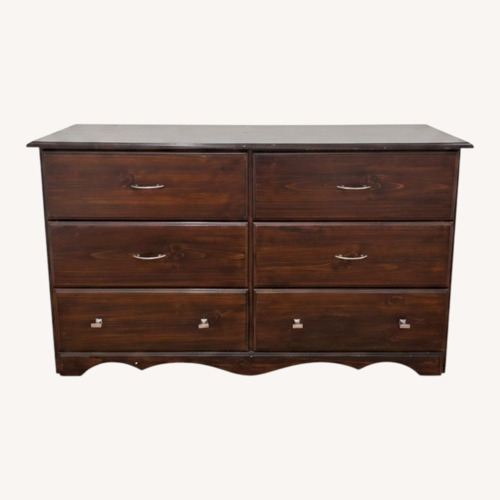 Used Dark Brown Wood Dresser for sale on AptDeco